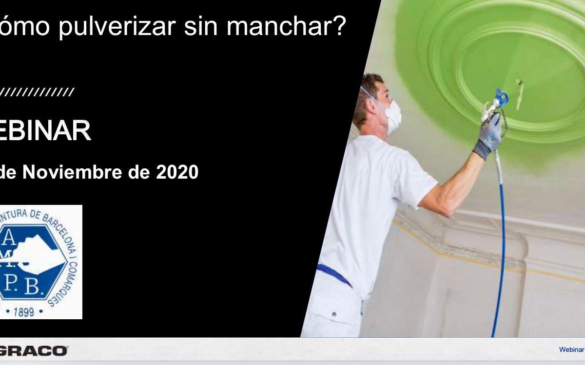 GRACO: CURSO ON LINE: COMO PULVERIZAR CON AIRLESS SIN MANCHAR