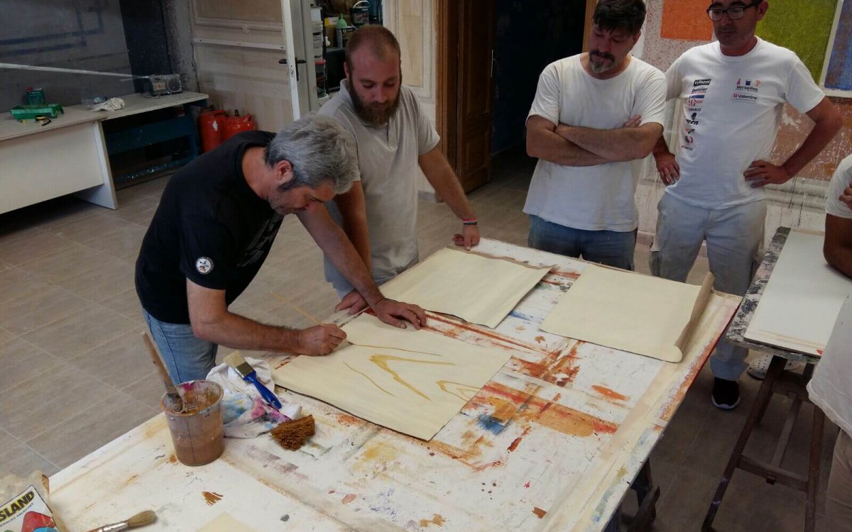 Curso de introducción a la imitación de madera